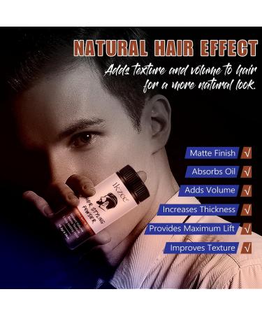 Buy Hair Styling Powder for Men & Women - Texturizing & Volumizing Matte Powder for Long-lasting Hold | 0.72oz - Buy Online on GoSupps.com