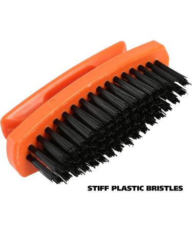 GreatNeck 19025 Fingernail Brushes Red Hard Bristle Nail Brushes (6 Pk) - Professional Quality for Mechanics and Gardeners | Deep Nail Cleaning for Men and Women - Buy Online on GoSupps.com