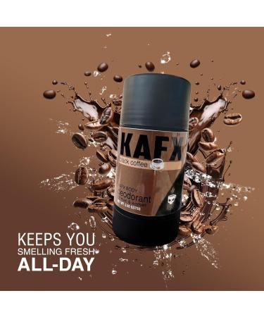 Natural Deodorant for Women & Men - Aluminum-Free Long-Lasting Coffee Oil Infusion - 2.65 oz/75 g - Buy Online on GoSupps.com