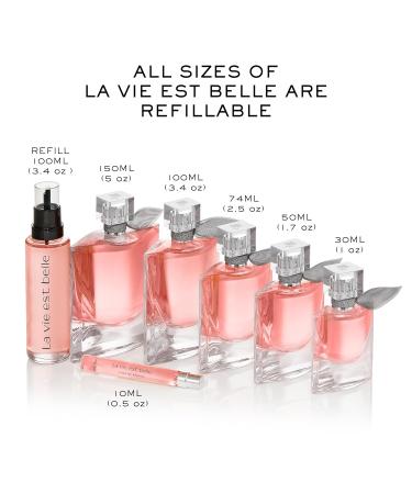 Lanc me La Vie Est Belle Eau de Parfum - Long Lasting Fragrance with Notes of Iris Earthy Patchouli Warm Vanilla & Spun Sugar - Floral & Sweet Women's Perfume 5 Fl Oz - Buy Online on GoSupps.com