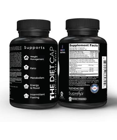 Kaitamin Diet Cap - Herbal Supplement for Energy Regulation & Weight Management - 90 Capsules with Slendacor, Supresa, Moringa, Curcuma & Saffron Extract - Buy Online on GoSupps.com