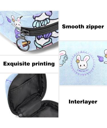 Fish Makeup Bag Zipper Pouch Travel Cosmetic Organizer for Women and Girls Multicoloured 04 - Buy Online on GoSupps.com