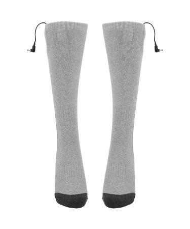 Smart Heating Electric Heat Socks - Gray | Absorbent & Breathable Fabric - Buy Online on GoSupps.com
