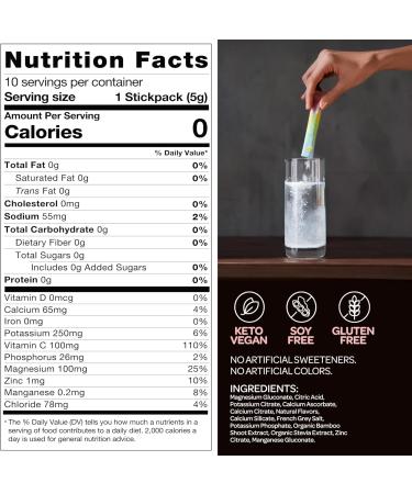 Hydracy Thirst Trapper Essential Daily Electrolytes - Lemon Bar 10 Hydration Packets with 6 Electrolytes & Minerals Keto Friendly, Vegan, Non-GMO & Sugar-Free Electrolyte Powder 1.76 Ounce (Pack of 1) - Buy Online on GoSupps.com