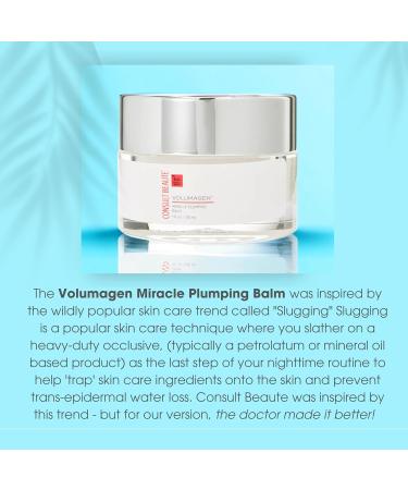 Buy Consult Beaute Volumagen Miracle Plumping Barrier Balm | Overnight Deep Hydration for Dry Skin | Hyaluronic Acid | 1 oz - International Shipping Available - Buy Online on GoSupps.com