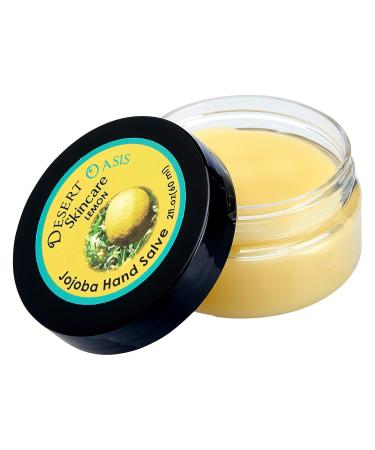 Lemon Hand Salve with over 50% Jojoba Oil plus 2 Organic Lemon Lip Balms with over 70% Jojoba Oil. 100% Natural. By Desert Oasis Skincare (1 fl oz/29 ml) - Buy Online on GoSupps.com