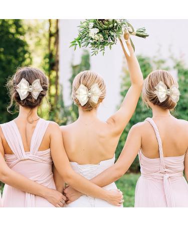 Celia's 5.5 Inch Big Hair Bow Clip in Black - Hair Barrette Accessory - Buy Online on GoSupps.com