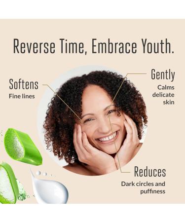 Buy Eye Cream for Dark Circles & Puffiness | Anti-Aging Skincare with Aloe & Niacinamide | Firming Soothing Face Cream (1 fl oz) - International Shipping Available - Buy Online on GoSupps.com
