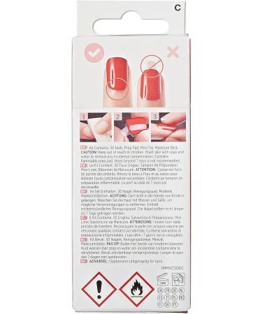 KISS imPRESS Press-On Manicure Limited Edition Valentine Nails Love Myself' 30 Count - Buy Online on GoSupps.com