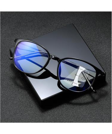 Progressive Multifocal Anti-Blue Light Glasses for Men & Women - Purple Frame Size 4.00 | Iynwbjts International Shipping - Buy Online on GoSupps.com