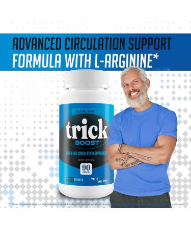 Blue Salt Trick Boost - Our Best Blood Flow Supplement - Poor Circulation Support - Better Blood Flow Care - Blood Circulation Titan Boost Dietary Supplement - Advanced Blood Flow 7 Simple Salt Trick 1 - Buy Online on GoSupps.com