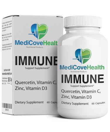 Immune Support: Quercetin Vitamin C Zinc Vitamin D3