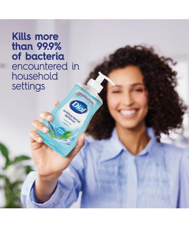 Dial Liquid Hand Soap Refill Combo - Antibacterial Moisturizing Hand Wash (7.5 Oz Pump + 52 Oz Refill) - Ideal for All Skin Types - Spring Water Scent - Buy Online on GoSupps.com