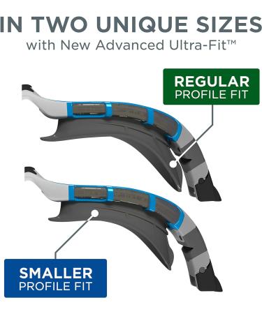 Zoggs Unisex Predator Flex Swimming Goggles - Grey/Blue/Smoked Tint - One Size - International Shipping Available - Buy Online on GoSupps.com