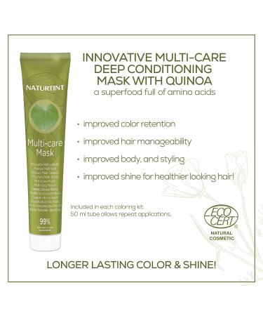 Naturtint 8A Ash Blonde Permanent Hair Color - Ammonia Free, Vegan & Cruelty Free | Up to 100% Gray Coverage | Long Lasting - Buy Online on GoSupps.com