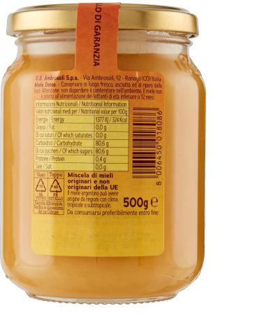Ambrosoli Dense Flower Honey Spalmabile Honey de fleur dense Honey 500 g Glass - Buy Online on GoSupps.com