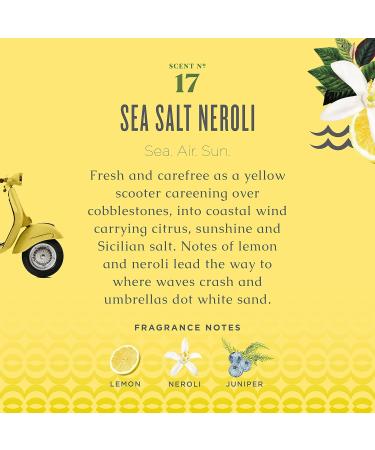 Caldrea Dish Soap - Biodegradable Dishwashing Liquid with Soap Bark & Aloe Vera | Sea Salt Neroli 16 oz | Eco-Friendly Cleaning for Your Kitchen - Buy Online on GoSupps.com