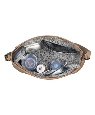 L SSIG Vegan Leather Baby Diaper Bag - Tender Shoulder Bag in Camel | Stylish & Functional Accessories for Moms - Buy Online on GoSupps.com