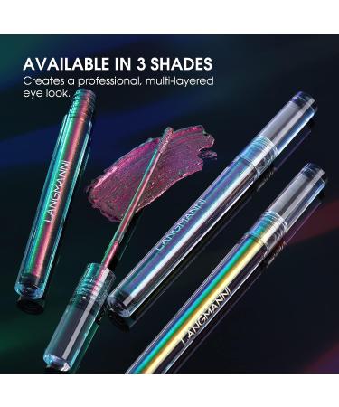 Multichrome Metallic Liquid Glitter Eyeshadow Set - 3 Colors | Long Lasting & Quick Drying | High Holographic Sparkle | Women's Makeup Kit - Buy Online on GoSupps.com