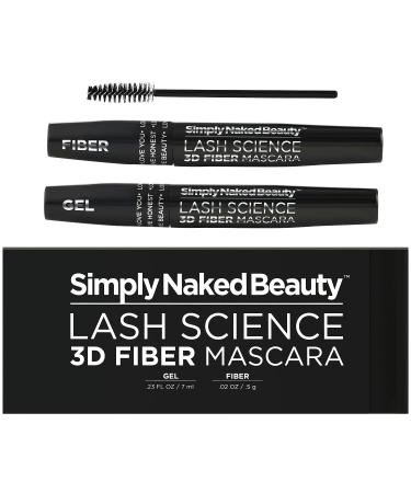 3D Lash Fiber Mascara (2 Tubes) - Lengthening Tubing Mascara for Bold Volume - Non-Toxic & Hypoallergenic - Buy Online on GoSupps.com