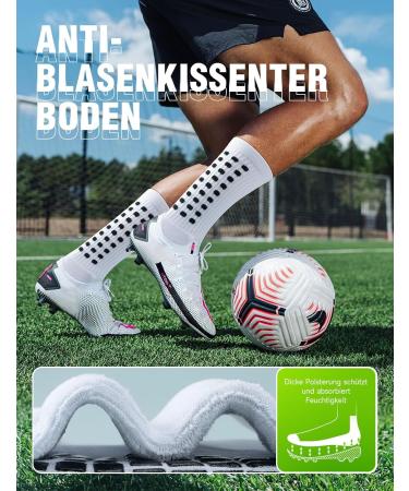 Buy Tanstc Grip Socks for Football Basketball & Yoga - Breathable Anti-Slip Unisex Sports Socks (39-46) - Perfect for Men & Women - Buy Online on GoSupps.com