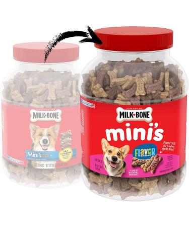 Milk-Bone Flavor Snacks Dog Treats - Tasty & Nutritious Dog Treats for Happy Pups - Buy Online on GoSupps.com