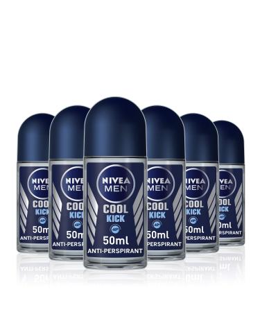 Nivea Men Cool Kick 48 Hours Anti-Perspirant Deodorant Roll On 50 ml - by Nivea