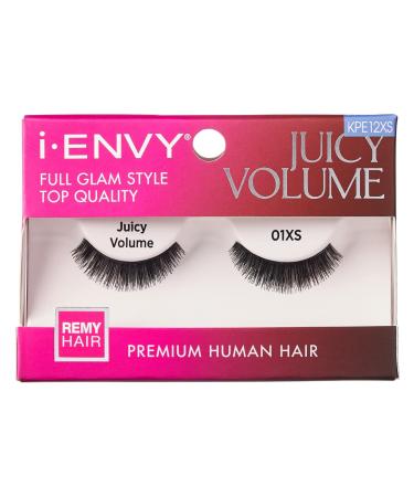 Kiss I Envy Juicy Volume 01 Extra Short Lashes