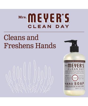 Mrs. Meyer's Clean Day Lavender Hand Soap Set - 2 Count, 33 + 12.5 Oz - Includes Refill & Bottle - Buy Online on GoSupps.com