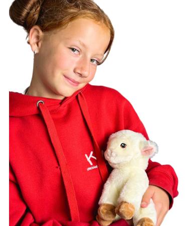 Deluxe Eco-Friendly Plush Sheep Toy | Soft & Cuddly | 100% Recycled Material - Buy Online on GoSupps.com