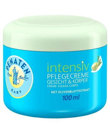 Penaten Intensive Care Cream Face & Body 100ml / 24h care for babies / Moisturising cream for dry skin 100 ml - Buy Online on GoSupps.com