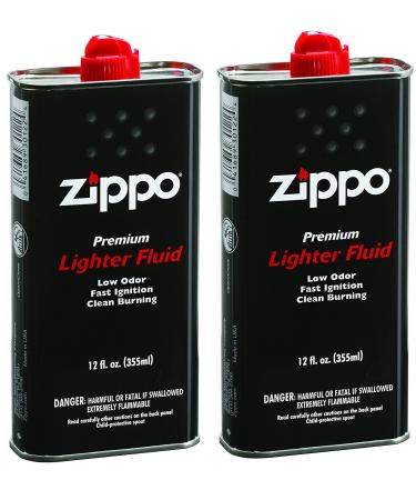 Zippo Lighter Fluid 12OZ. 2Pack