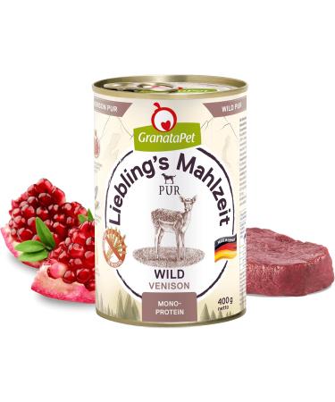 Granapet Darling's Meal Wild - Grain-Free Wet Dog Food with High Meat Content | 6 x 400g Pack - Buy Online on GoSupps.com