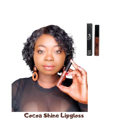 Buy Zesh Cocoa Shine Lip Gloss - Enriched with Vitamin E & Vanillin | 7g - Made in Canada - International Shipping Available - Buy Online on GoSupps.com