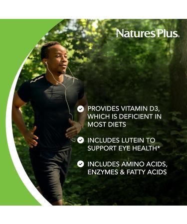 NaturesPlus Ultra Source of Life Liquid - 30 fl oz - Mango Pineapple Flavor - Multivitamin Supplement with Vitamin D3 and Lutein - Vegetarian Gluten-Free - 30 Servings - Buy Online on GoSupps.com