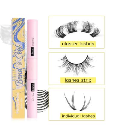 Mavphnee Cluster Lash Glue: Long Lasting Waterproof Bond and Seal for DIY Extensions - Buy Online on GoSupps.com