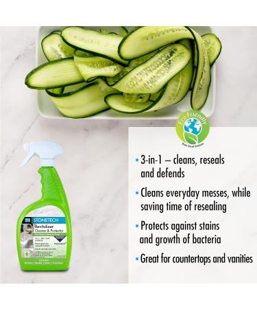 StoneTech Revitalizer Cleaner & Protector - Cucumber Scent 24oz Spray - Ready-to-Use for All Surfaces | International Shipping Available - Buy Online on GoSupps.com