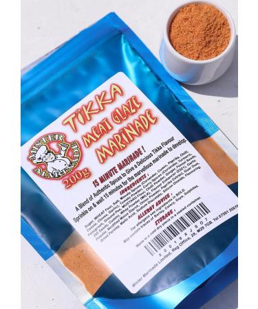 MISTER MARINADE 200g BBQ Rub Meat Glaze Marinade - Tikka Flavor - Buy Online on GoSupps.com