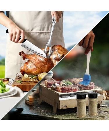 Odoland 14pcs Camping Cookware Set - Stainless Steel Utensils for Grilling, Backpacking, Picnic & BBQ - Portable Kit with Carry Case - Buy Online on GoSupps.com