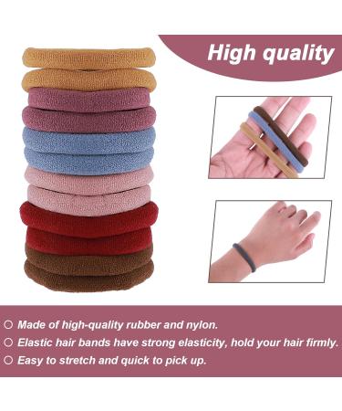 Buy Cobee 100pcs Hair Ties for Women - Elastic Ponytail Holders & Hair Accessories (Kpop Style 4mm) - International Shipping Available - Buy Online on GoSupps.com