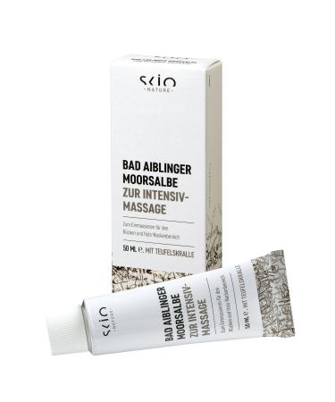 Scio Bad Aiblingen moor ointment for intensive massage BDIH-compliant-massage ointment for soothing massages on the back and in the neck area