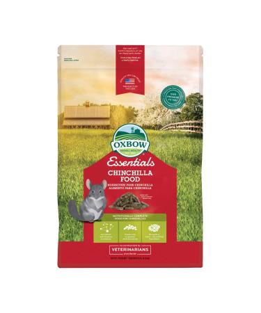 Oxbow Essentials Chinchilla Food - All Natural Chinchilla Food 10 Pound (Pack of 1)