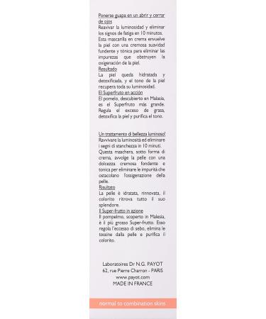 Buy Payot Les D maquillantes Masque D'Tox Care Mask 50 ml - International Shipping Available - Buy Online on GoSupps.com