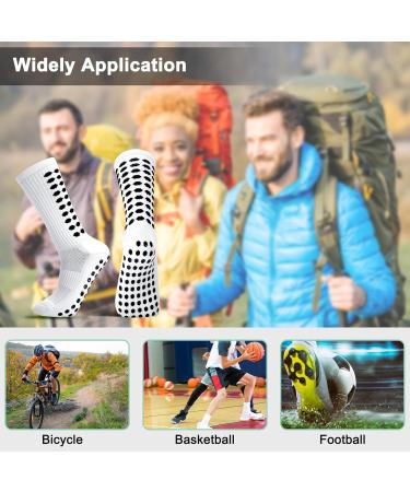 Buy Utensilsto 3 Pairs Grip Sports Socks for Men | Anti-Slide Football & Basketball Socks | Slipproof Soccer Socks (Size 39-46) - International Shipping Available - Buy Online on GoSupps.com