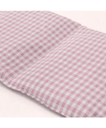Organic 4-Chamber Linseed Pillow 20x60cm - Pink-White Heat & Grain Pillow for Comfort - International Shipping Available - Buy Online on GoSupps.com