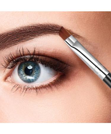 Buy WLLHYF 10 PCS Angled Eyeliner & Eye Shadow Brush Set - Soft Synthetic Bristles for Precise Makeup | International Shipping Available - Buy Online on GoSupps.com