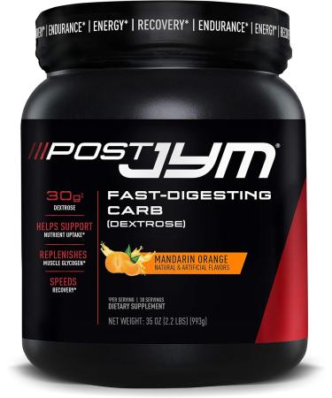 PRO JYM 45 Servings Tahitian Vanilla Bean Protein Powder & Post JYM Fast Carbs Mandarin Orange - Buy Online on GoSupps.com