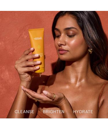 whind Facial Cleanser - Oasis Fresh Vitamin C Face Cleanser with Niacinamide to Hydrate Brighten and Remove Make Up. Moisturizing Face Wash for Women. All Skin Types 120ml - Buy Online on GoSupps.com