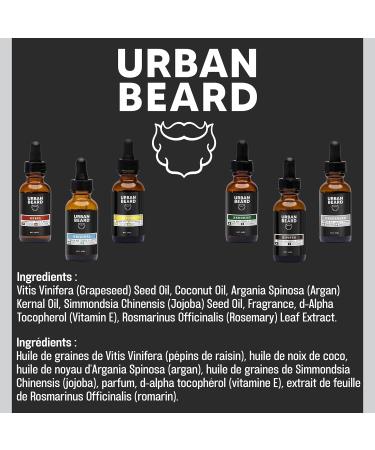 Urban Beard Beard Oil Beard Oil for Men Naturally Handcrafted and Sourced in Canada (Original 2 Pack) - Buy Online on GoSupps.com