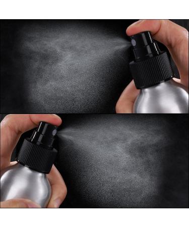 YOUEON 12 Pack 120ml Metal Spray Bottles - Refillable Aluminum Atomizers for Travel Cleaning & Gardening | Reusable Empty Spray Bottle - Buy Online on GoSupps.com